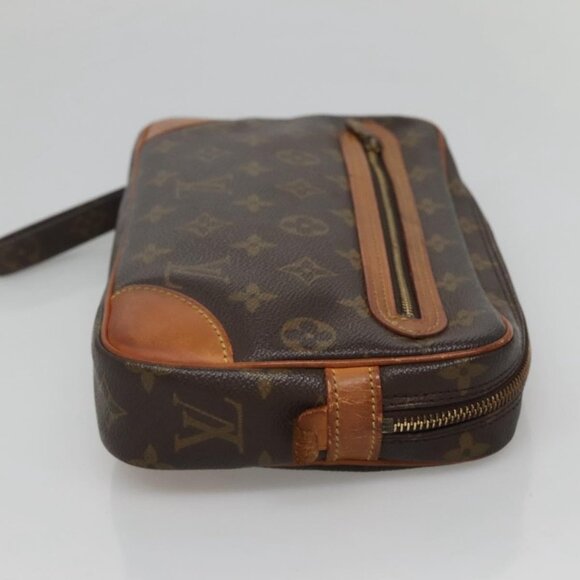 LOUIS VUITTON Monogram Marly Dragonne GM Clutch Bag M51825 LV Auth 122800 - Picture 6 of 16
